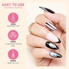 image:imageMakartt Black Gel Nail Polish 15ml Noir Soak Off Gel for DIY Manicure amp Nail Art Designs UVLED Light Cured LongLasting Finish for Home amp Salon UseNoir 1 Pack
