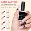 image:imageMakartt Black Gel Nail Polish 15ml Noir Soak Off Gel for DIY Manicure amp Nail Art Designs UVLED Light Cured LongLasting Finish for Home amp Salon UseNoir 1 Pack