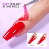 image:imageMakartt Black Gel Nail Polish 15ml Noir Soak Off Gel for DIY Manicure amp Nail Art Designs UVLED Light Cured LongLasting Finish for Home amp Salon UseWhite Latex Tape 1 Pack