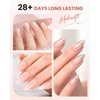 image:imageMakartt Hemafree Rubber Base Gel 6in1 Milky White Builder Rubber Gel Base Coat for Nail Strengthen Apex Building Enhance Reinforced Long Lasting Fiber Protect Soak Off UV Salon Home Manicure 15MLNude