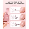 image:imageMakartt Hemafree Rubber Base Gel 6in1 Milky White Builder Rubber Gel Base Coat for Nail Strengthen Apex Building Enhance Reinforced Long Lasting Fiber Protect Soak Off UV Salon Home Manicure 15MLPink