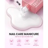 image:imageMakartt Hemafree Rubber Base Gel 6in1 Milky White Builder Rubber Gel Base Coat for Nail Strengthen Apex Building Enhance Reinforced Long Lasting Fiber Protect Soak Off UV Salon Home Manicure 15MLMilky White