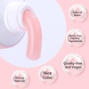 image:imageMakartt Poly Nail Gel Set  4 Colors Strong Builder for Extension Overlay Strengthener 3D Diy Multifunctional Longlasting for Nails French Manicures Home Salon Clear and 3 Pink ShadesWhite Nude Colors