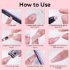 image:imageMakartt Poly Nail Gel Set  4 Colors Strong Builder for Extension Overlay Strengthener 3D Diy Multifunctional Longlasting for Nails French Manicures Home Salon Clear and 3 Pink ShadesClear Pink Colors