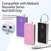 image:imageMakartt Replacement Handpiece for Nouvella Nail Drill  Compatible with Nouvella Pink Black amp Purple Models Nail Drill 35000RPM EFile Handle