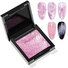 image:imageMakartt 3D Nail Gel Sculpting Gel for Nail Art No Wipe Fairy Mint Green UV Nails Gels for Nails Design 5g Fairy Aurora Powder Gels Glitter Mermaid 3D Nails CharmsRose clat