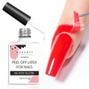 image:imageMakartt Black Gel Nail Polish 15ml Noir Soak Off Gel for DIY Manicure amp Nail Art Designs UVLED Light Cured LongLasting Finish for Home amp Salon UseWhite Latex Tape 1 Pack