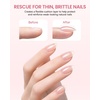 image:imageMakartt HemaFree Clear Rubber Base Top Coat Set TpoFree 6in1 Rubber Gel Polish Nude No Wipe Top Coat for Thin Nails Repair Strengthener Building LongLasting Soak Off UV Salon Home Manicure 15MLClear