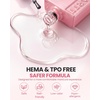 image:imageMakartt HemaFree Clear Rubber Base Top Coat Set TpoFree 6in1 Rubber Gel Polish Nude No Wipe Top Coat for Thin Nails Repair Strengthener Building LongLasting Soak Off UV Salon Home Manicure 15MLClear