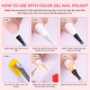 image:imageMakartt Chrome Gel Nail Polish 8ml Metallic Gel Nail Polish Gold 3D Metal Painting Gel for Nail Art Soak off UVLED Glossy Mirror Effect Nail Glue Gel for Home Salon DIY ManicureClear Spider Gel