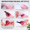 image:imageMakartt Chrome Gel Nail Polish 8ml Metallic Gel Nail Polish Gold 3D Metal Painting Gel for Nail Art Soak off UVLED Glossy Mirror Effect Nail Glue Gel for Home Salon DIY ManicureSilver Mirror Shine Gel