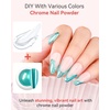 image:imageMakartt Chrome Gel Nail Polish 8ml Metallic Gel Nail Polish Gold 3D Metal Painting Gel for Nail Art Soak off UVLED Glossy Mirror Effect Nail Glue Gel for Home Salon DIY ManicureClear Painting Gel 15g