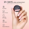 image:imageMakartt Chrome Gel Nail Polish 8ml Metallic Gel Nail Polish Gold 3D Metal Painting Gel for Nail Art Soak off UVLED Glossy Mirror Effect Nail Glue Gel for Home Salon DIY ManicureClear Painting Gel Kit