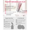image:imageMakartt Press on Nail Glue 30ML 2 Pcs Large Tubes SemiSolid 20s Air Dry  Hemafree amp TPOfree for Sensitive Nails No UV Lamp Needed Strong GapFilling FitAdjustable for BeginnersPrecise Control30ML2 Packs