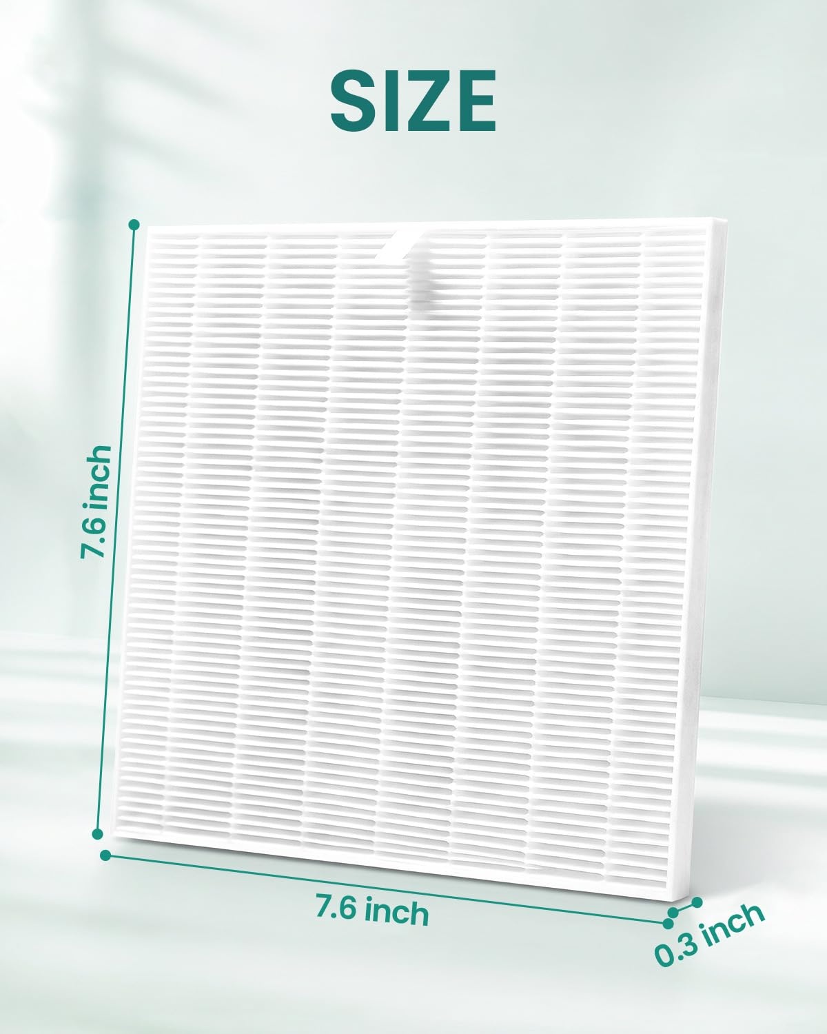 image:imageMakartt HEPA Replacement Filter  for DACCAL Nail Dust Collector 2 Pack  Reusable Nail Dust Collector filter Captures 99 Nail Dust Easy clean with hair dryer For nail dust collector vacuum WhiteWhite