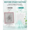 image:imageMakartt HEPA Replacement Filter  for DACCAL Nail Dust Collector 2 Pack  Reusable Nail Dust Collector filter Captures 99 Nail Dust Easy clean with hair dryer For nail dust collector vacuum WhiteWhite