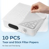 image:imageMakartt HEPA Replacement Filter  for DACCAL Nail Dust Collector 2 Pack  Reusable Nail Dust Collector filter Captures 99 Nail Dust Easy clean with hair dryer For nail dust collector vacuum WhiteRechargeable Nail Dust CollectorDACCAL