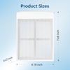 image:imageMakartt HEPA Replacement Filter  for DACCAL Nail Dust Collector 2 Pack  Reusable Nail Dust Collector filter Captures 99 Nail Dust Easy clean with hair dryer For nail dust collector vacuum WhiteNail Dust Collector FilterSYLVIE  SYLVEE