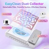 image:imageMakartt HEPA Replacement Filter  for DACCAL Nail Dust Collector 2 Pack  Reusable Nail Dust Collector filter Captures 99 Nail Dust Easy clean with hair dryer For nail dust collector vacuum WhitePink