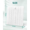 image:imageMakartt HEPA Replacement Filter  for DACCAL Nail Dust Collector 2 Pack  Reusable Nail Dust Collector filter Captures 99 Nail Dust Easy clean with hair dryer For nail dust collector vacuum WhiteWhite