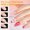 image:imageMakartt Long Almond amp XL Tapered Square Nail Tips with BuiltIn Shaping Guides 2 Shapes in 1 Box15 Sizes PreEtched Matte Inside False Nails for Nail Extension DIY Salon Manicure Supplies 384pcsShort Almond Nails