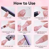 image:imageMakartt Poly Nail Gel Set 2PCs 50ML Transparent Pink amp Hot Pink  Large Capacity Poly Extension Nail Gel Set Nail Extension LongLasting Nail Strengthener Manicures Home Salon DIY2 Colors Light Nude and Dark