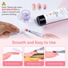 image:imageMakartt Poly Nail Gel Set 2PCs 50ML Transparent Pink amp Hot Pink  Large Capacity Poly Extension Nail Gel Set Nail Extension LongLasting Nail Strengthener Manicures Home Salon DIY2 Colors Crystal Clear and Nature Pink