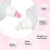 image:imageMakartt Poly Nail Gel Set 2PCs 50ML Transparent Pink amp Hot Pink  Large Capacity Poly Extension Nail Gel Set Nail Extension LongLasting Nail Strengthener Manicures Home Salon DIY2 Colors White and Pink