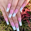 image:imageMakartt Poly Nail Gel Set 2PCs 50ML Transparent Pink amp Hot Pink  Large Capacity Poly Extension Nail Gel Set Nail Extension LongLasting Nail Strengthener Manicures Home Salon DIY2 Colors White and Pink