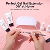 image:imageMakartt Poly Nail Gel Set 2PCs 50ML Transparent Pink amp Hot Pink  Large Capacity Poly Extension Nail Gel Set Nail Extension LongLasting Nail Strengthener Manicures Home Salon DIY2 Colors Light Nude and Dark