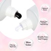 image:imageMakartt Poly Nail Gel Set 2PCs 50ML Transparent Pink amp Hot Pink  Large Capacity Poly Extension Nail Gel Set Nail Extension LongLasting Nail Strengthener Manicures Home Salon DIY2 Colors Black and Milky White