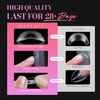 image:imageMakartt Short Square Half Cover Nail Tips 15 Sizes PreEtched 504 PCS  PMMA Soak Off Soft Gel No C Curve Pre Etched Well for Adhesion Easygrip Handle Suitable for Salon DIY Overlay ManicuresShort
